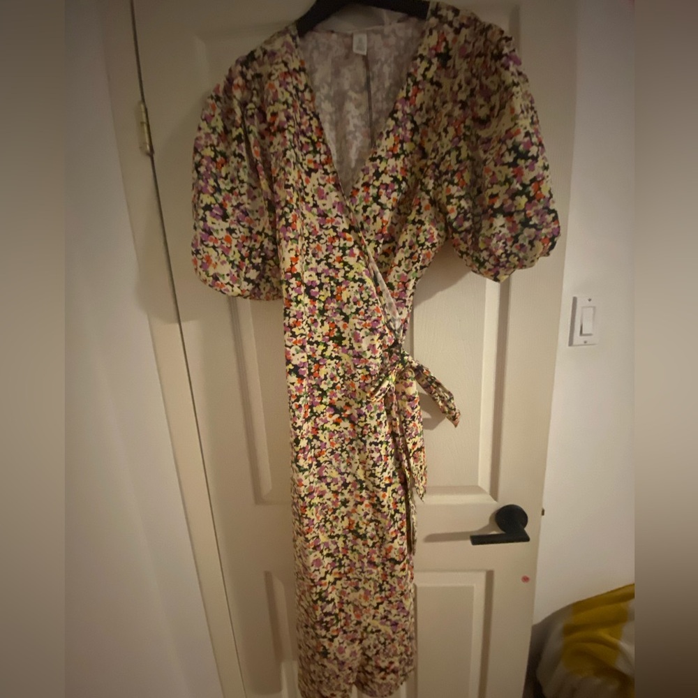 H&M Floral Long Dress